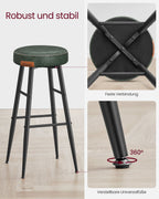 Ekho collection - Bar stools - Set of 2 - Industrial Design