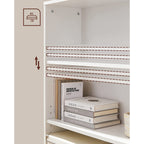 Bookcase - 4 levels - Adjustable shelves