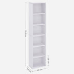Bookcase - Living Room Cabinet - Bedroom Cabinet - Storage Cabinet - White