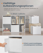 Bookcase with 6 compartments 27 x 83 x 61.6 cm Snow White