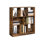 Bookcase - Kubus board - Storage cupboard with open compartments - Vintage Brown