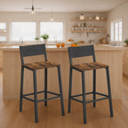 Bar stools set of 2, bar chairs, kitchen chairs