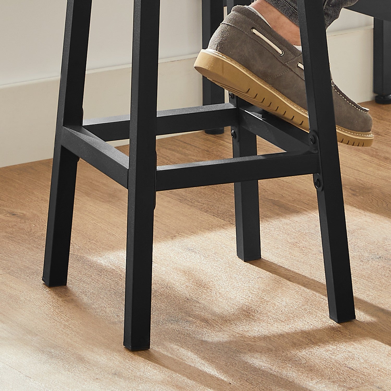 Bar stool - with steel frame