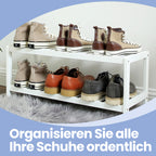 2-layer shoe rack bamboo shoe rack shoe organizer