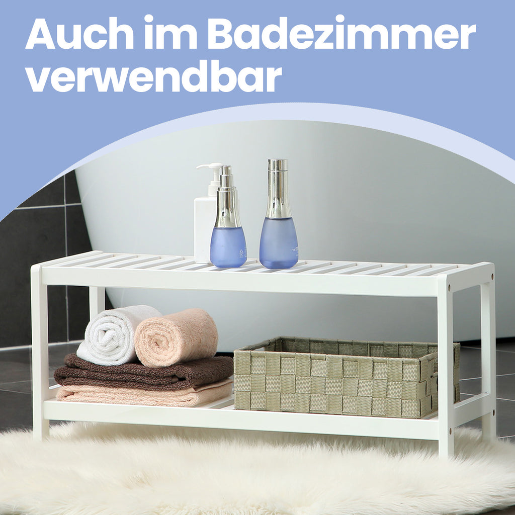 2-layer shoe rack bamboo shoe rack shoe organizer