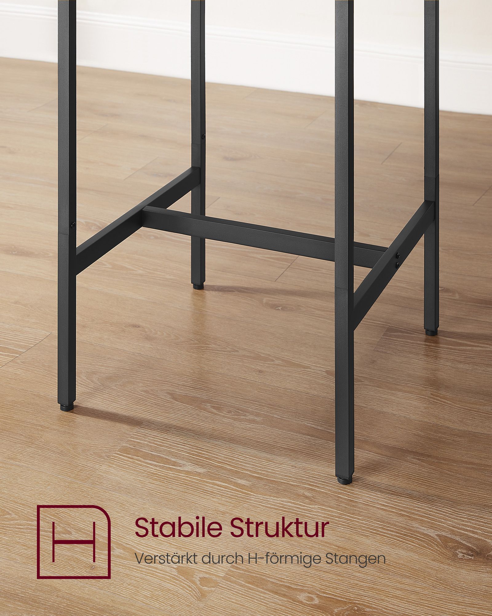 Bar table with 2 chairs-kitchen-ebony black-ink black