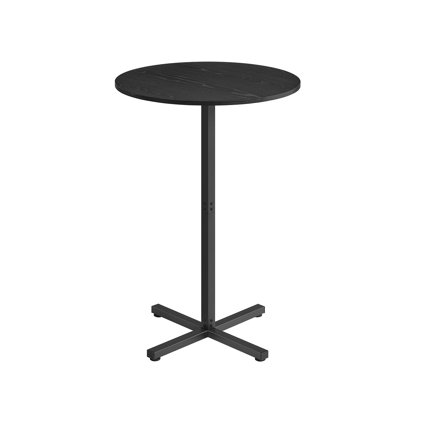 Bar table - Round - 60 x 60 x 104.5 cm - Ebony black