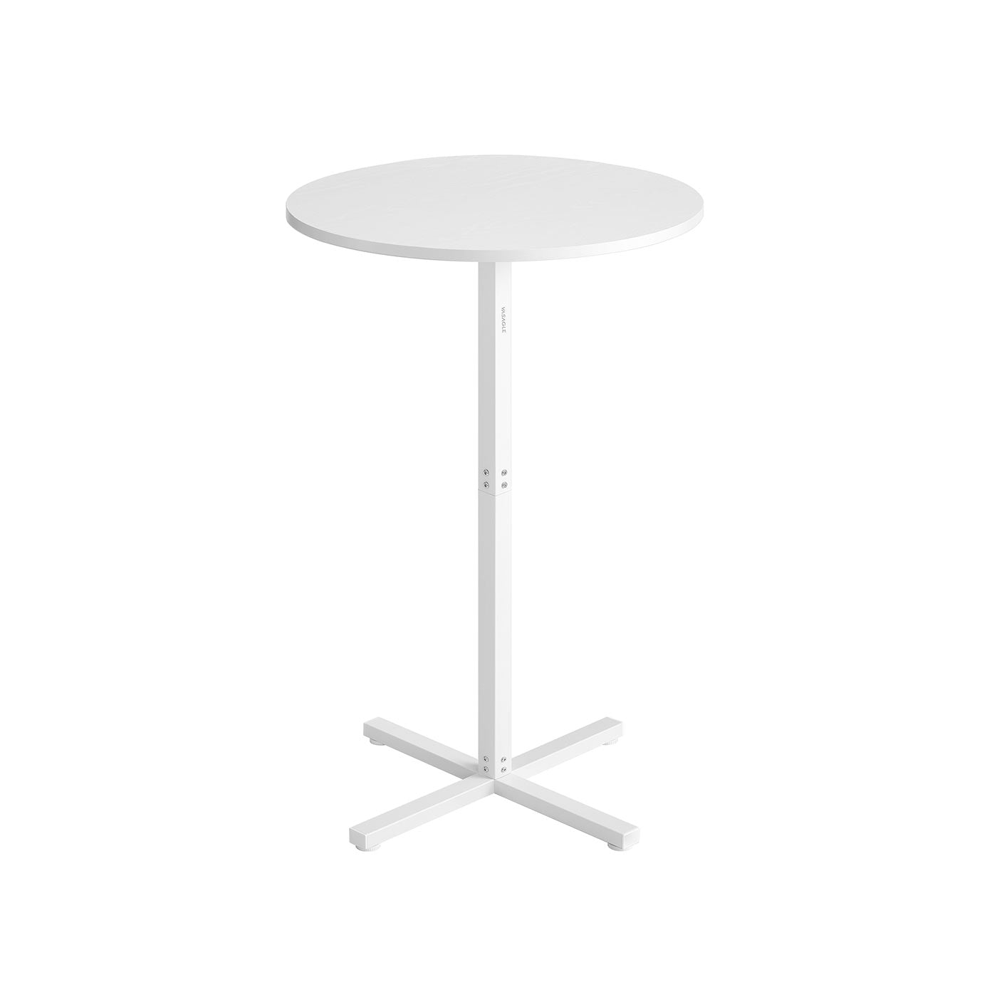 Bar table - Round - 60 x 60 x 104.5 cm - Snow White