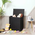 Laundry basket - 142 l - Washer with separate subjects - Black