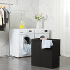 Laundry basket - 142 l - Washer with separate subjects - Black