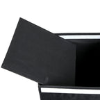 Laundry basket - 142 l - Washer with separate subjects - Black