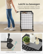 Laundry basket-removable-for laundry room-ink-black-wolkwit