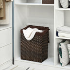 Laundry basket - Polyrotan - 90 L - Brown