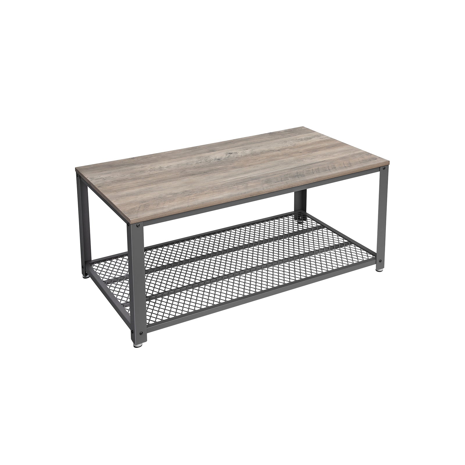 Coffee table-Living room table-Side table-TV furniture-Vintage Brown/Black