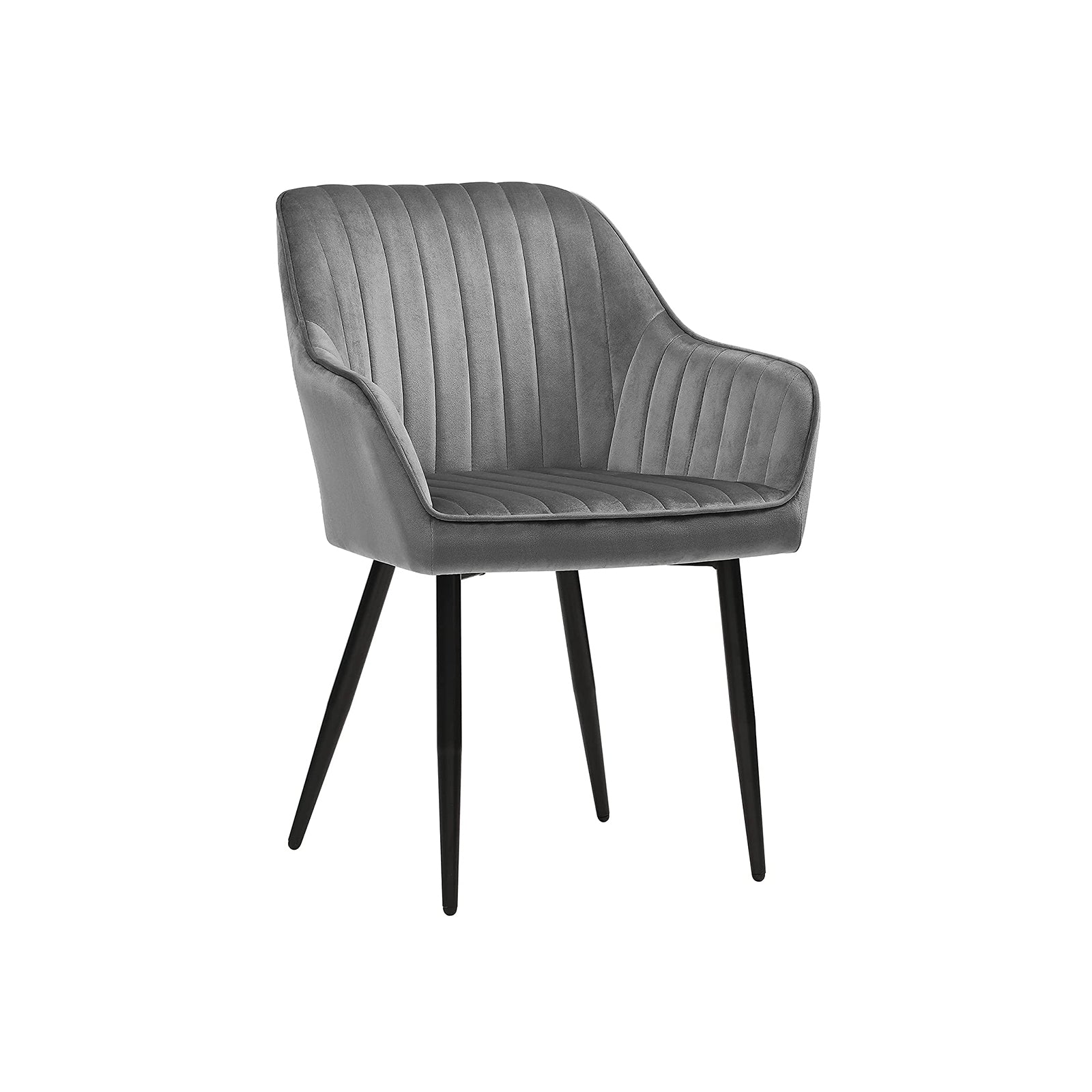Dining room chair - armchair with armrests - Updated - Gray