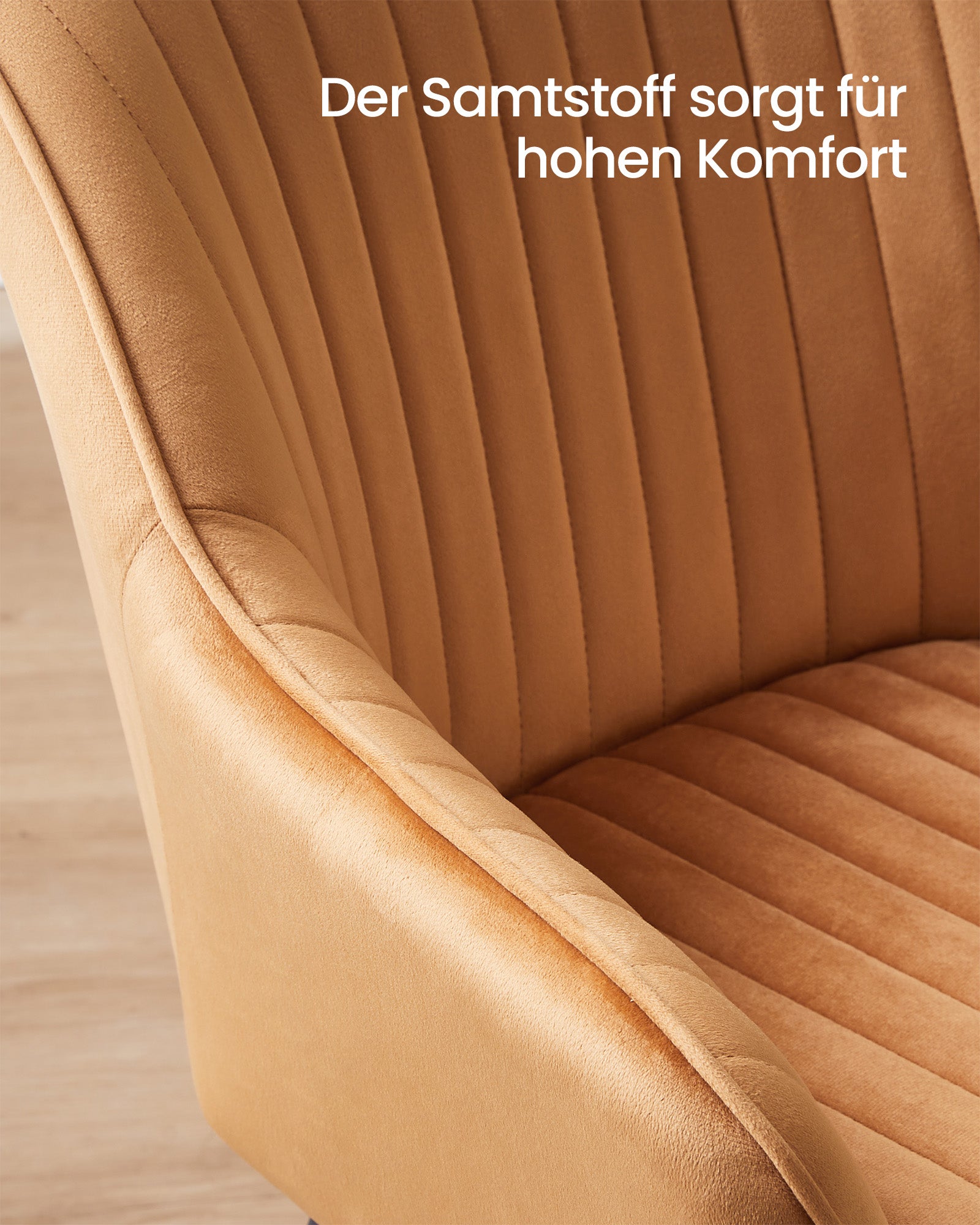 Dining room chair-with armrests, caramel brown ink black