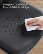 Dining room chair - with ink -black backrest
