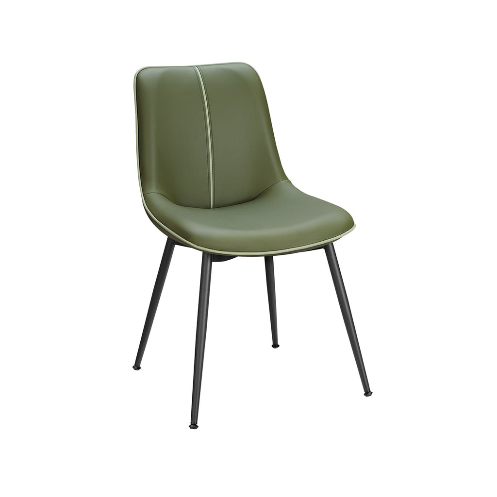 Dining room chair - with ink -black backrest