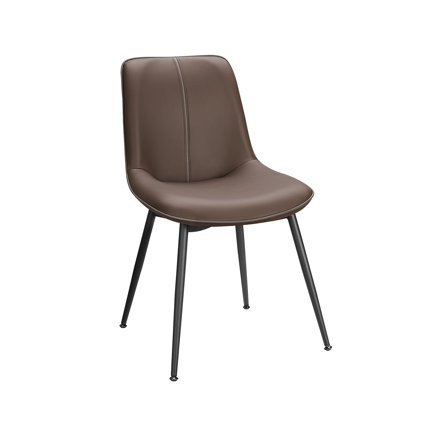 Dining room chair - with ink -black backrest