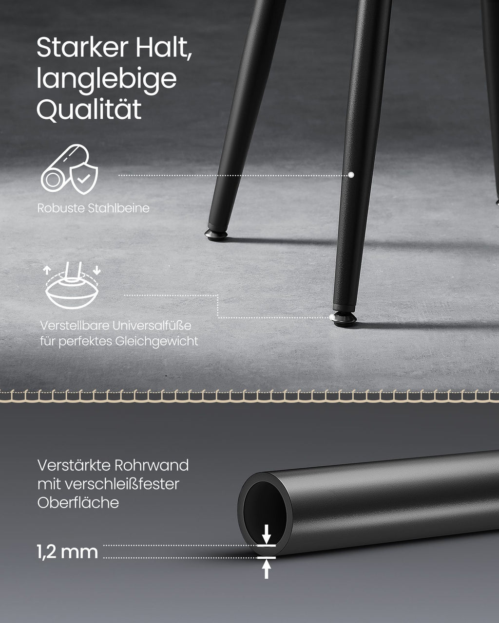 Ekho collection - Dining room chair - with simple assembly