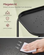Side table - 2 levels - Modern - ink black