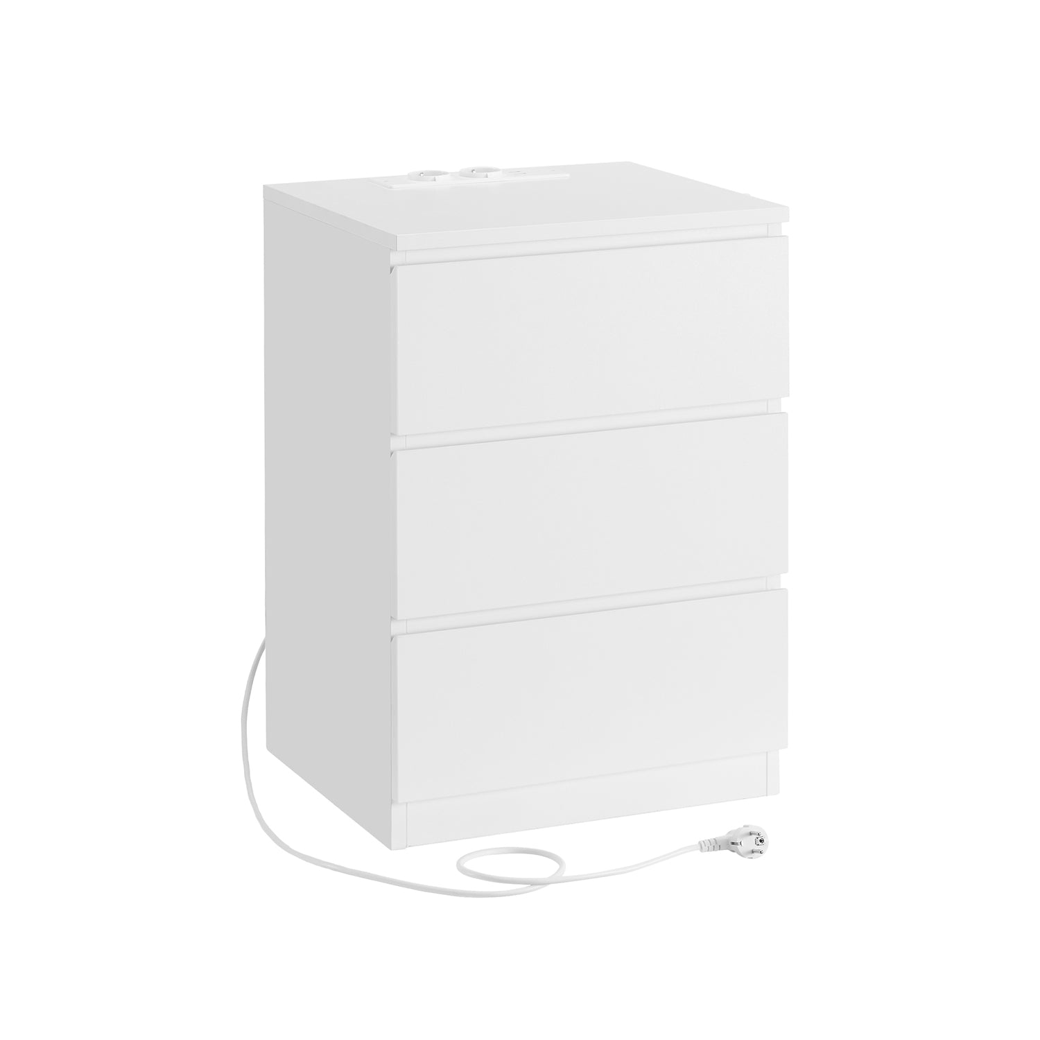 Side table - With 2 sockets - Bedroom - Wolkwit