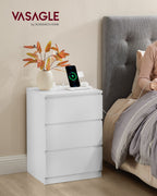 Side table - With 2 sockets - Bedroom - Wolkwit