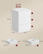 Side table - With 2 sockets - Bedroom - Wolkwit