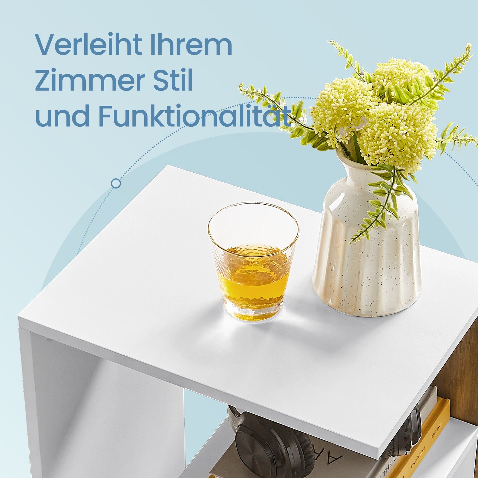 Side table, bedside table, small table