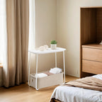 Square side table, small table, small coffee table