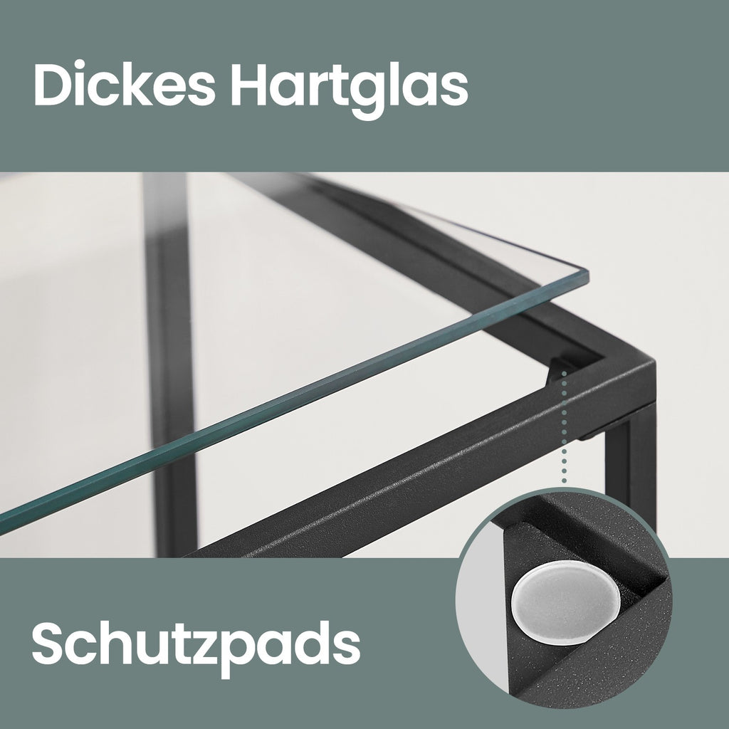 4-layer shelf made of tempered glass bathroom shelf bathroom shelf