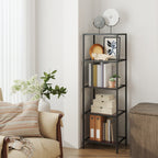 5-layer glass shelf, bookcase, storage board