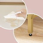 Bookcase - 5 levels - Tempered glass