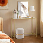 Tailed glass side table, consolet table, coffee table