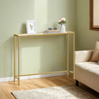 Tailed glass side table, consolet table, coffee table