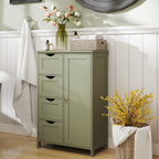 Bathroom cabinet - narrow side cupboard for bathroom, modern design