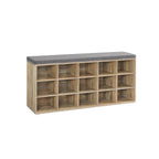 Shoe Bank - Shoe Rack with 10 compartments - White