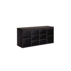 Shoe bank - 10 compartments - sofa - white