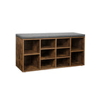 Shoe bank - 10 compartments - sofa - white