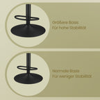 Bar stools - set of 2 - rotatable - with backrest - caramel brown