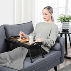 Bedblad - Laptop Standard - Breakfast sheet - Foldable - Vintage Brown / Black