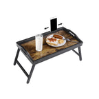 Bedblad - Laptop Standard - Breakfast sheet - Foldable - Vintage Brown / Black