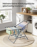 Daring rack - With 2 wings - From steel - Gray