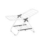 Daring rack - With 2 wings - From steel - Gray