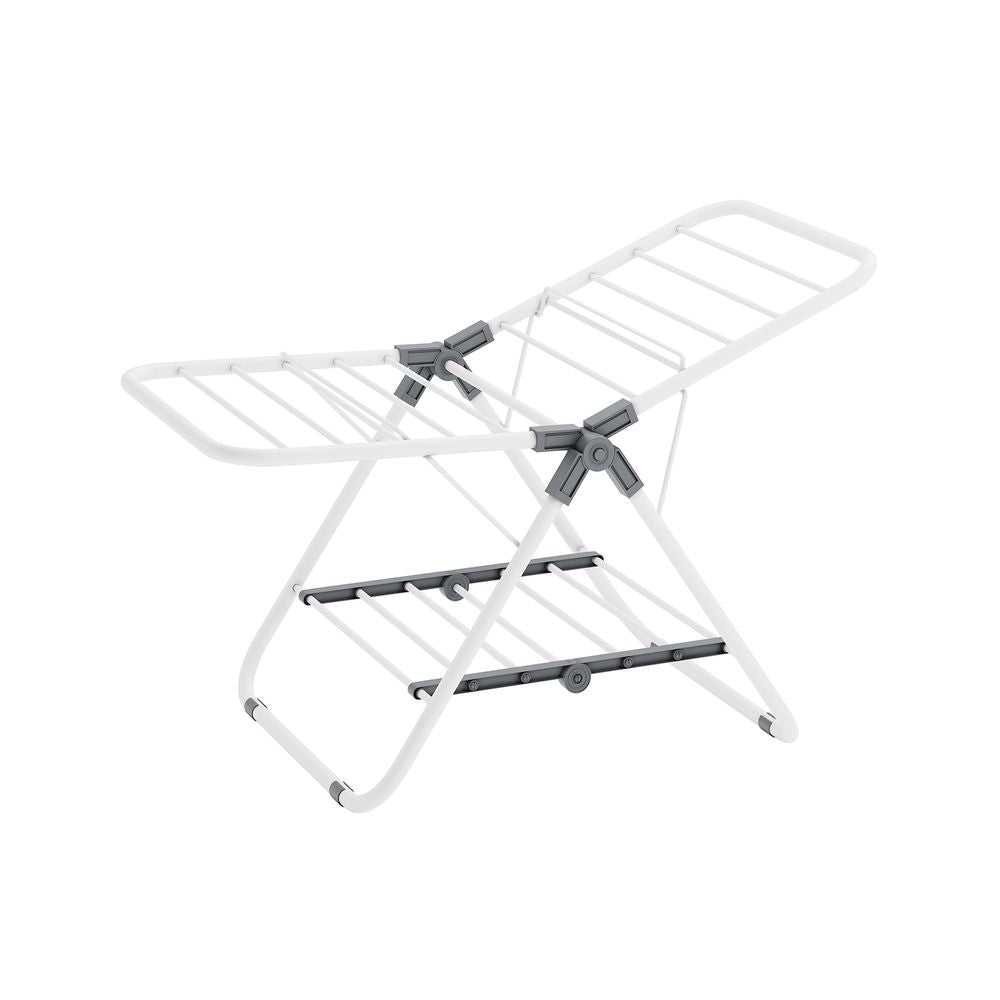 Daring rack - With 2 wings - From steel - Gray