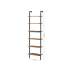 Bookcase - Ladderboard - 6 boards - 60 x 30 x 204.8 cm - Industrial design