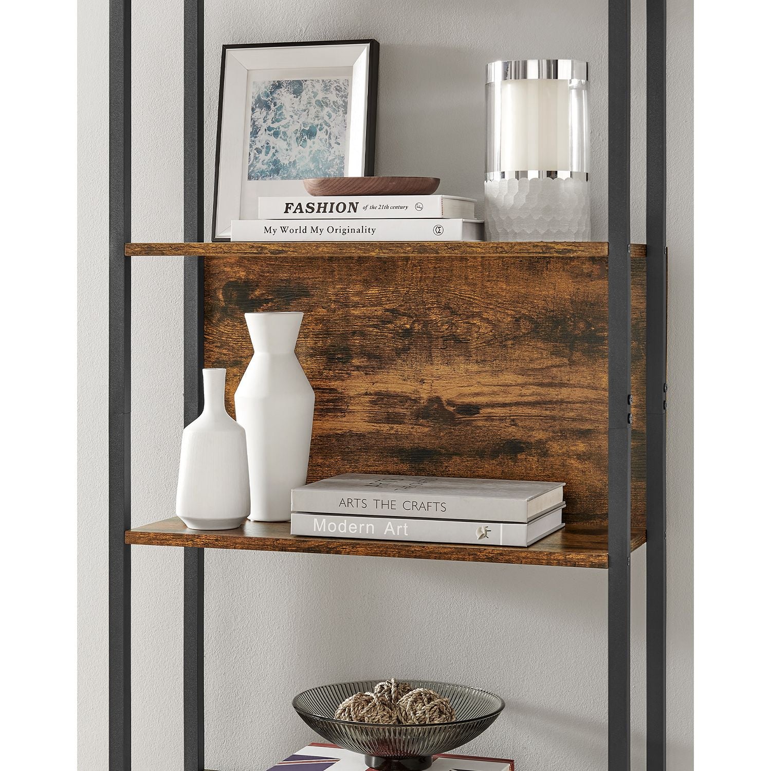 Bookcase - with open compartments