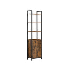 Bookcase 24 x 40 x 159.5 cm Vintage brown-ink black