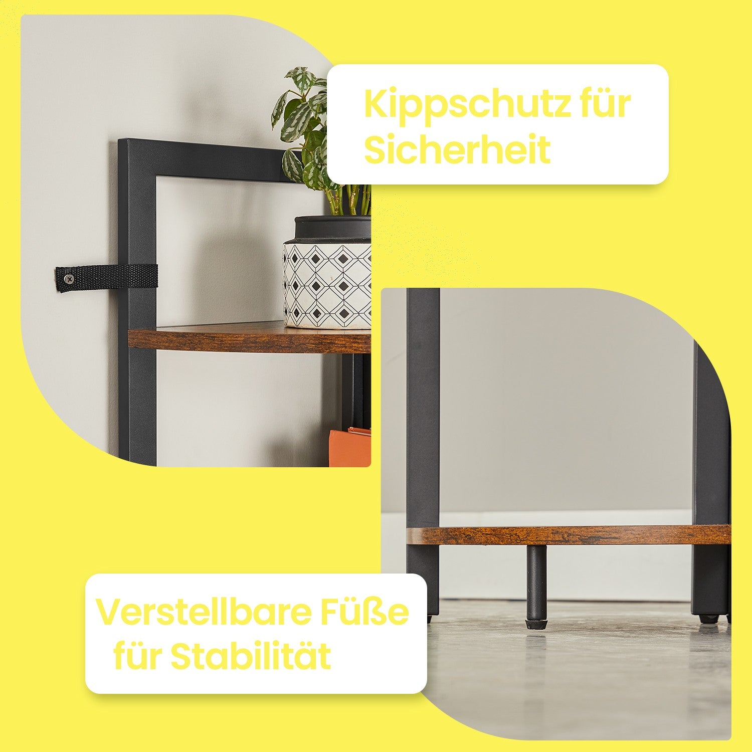 5-layer bookcase storage rack multifunctional corner board