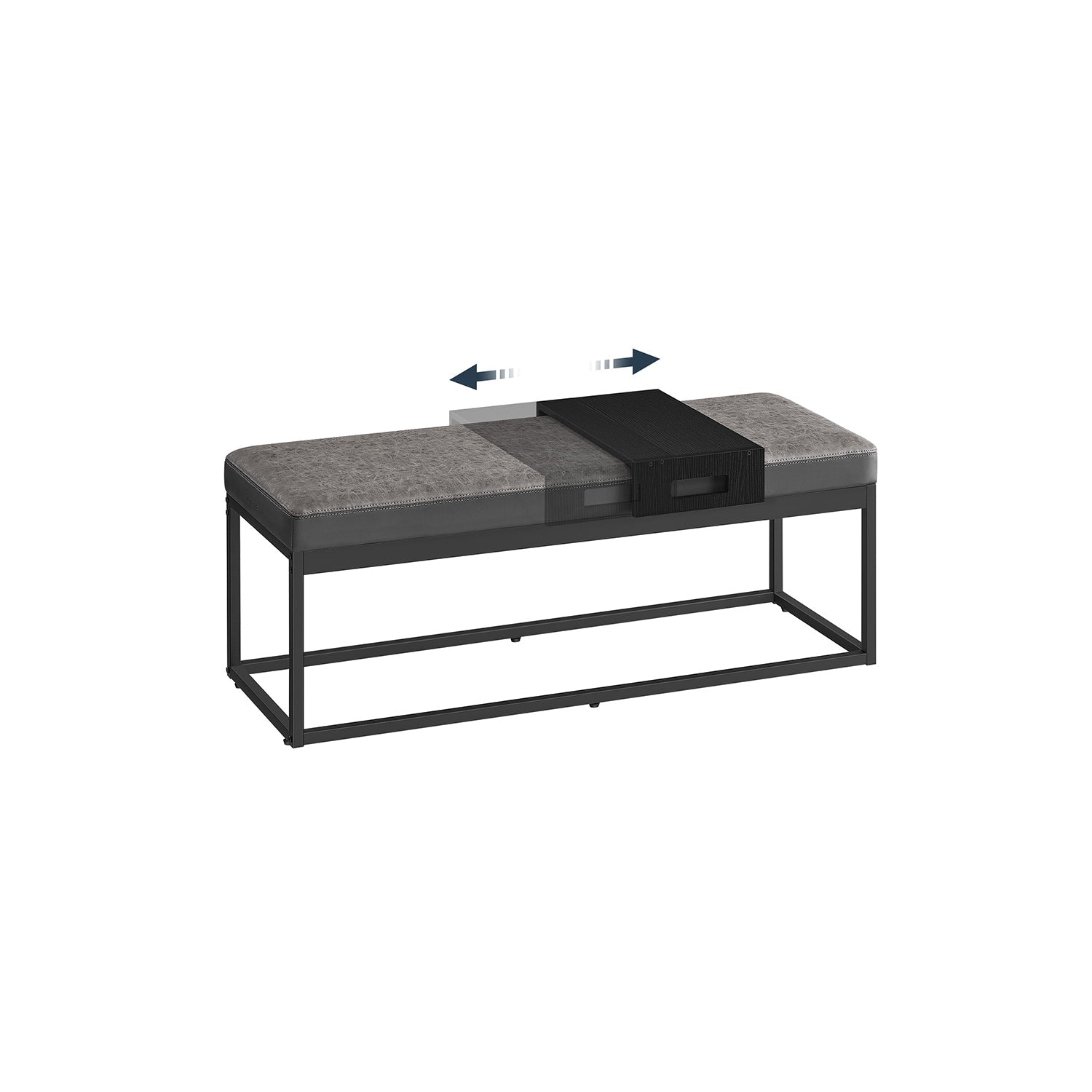 Home Bench With Storage Space - Artificial leather - Timeless Design
